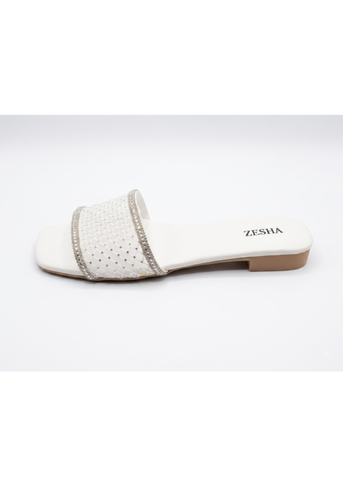 White Lattice Mesh C1